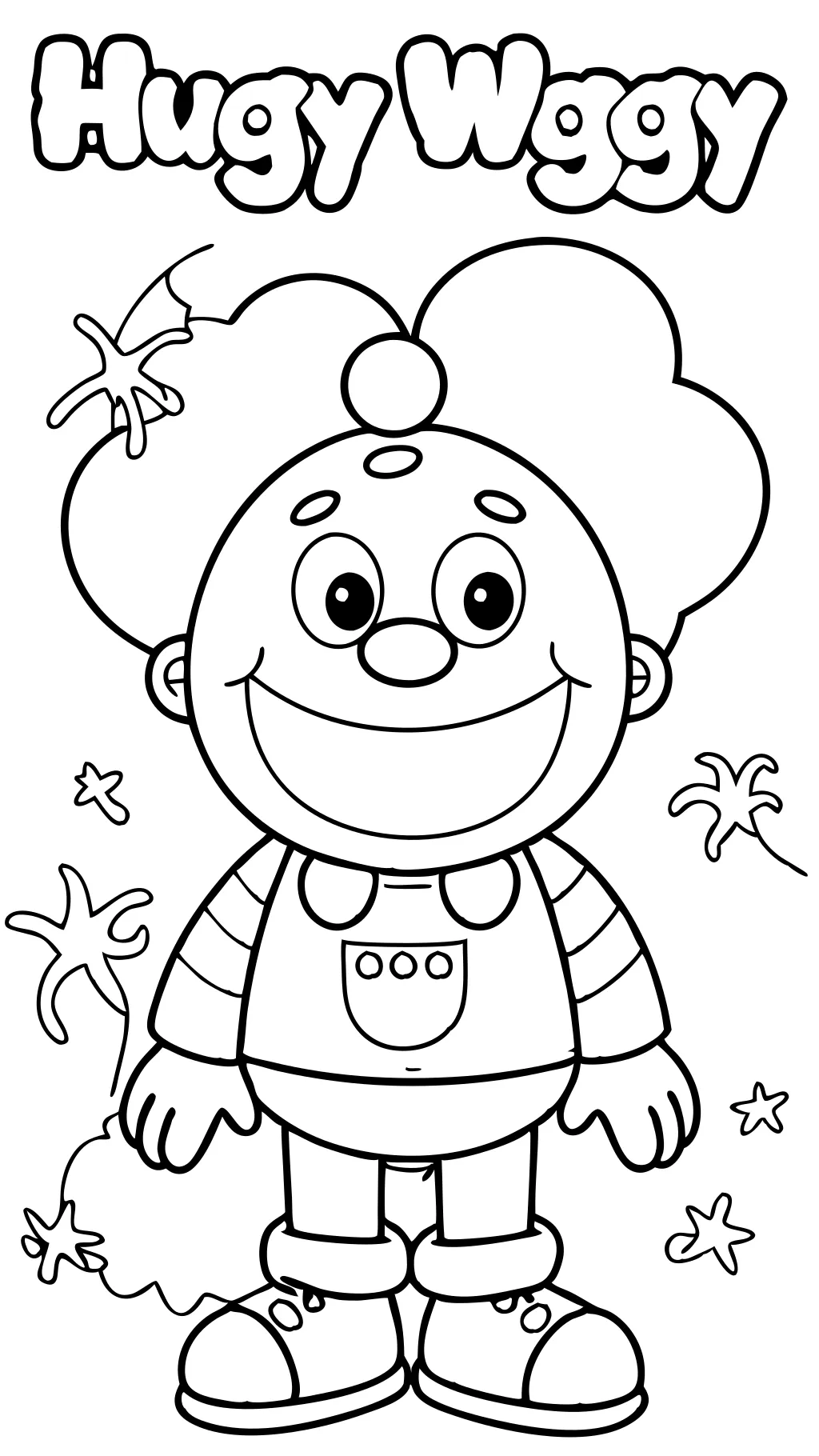 huggy poppy playtime coloring pages